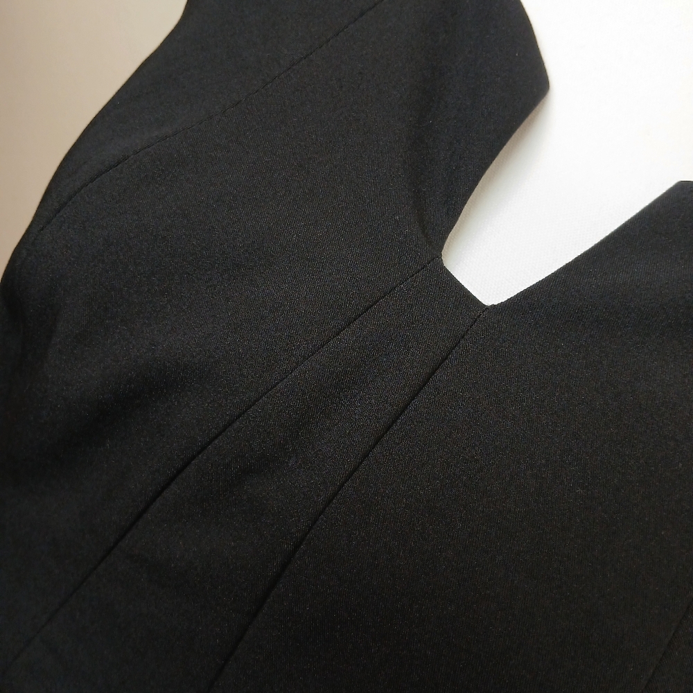 Worthington Petite Black Sheath Dress - Size 4P - Picture 5 of 11